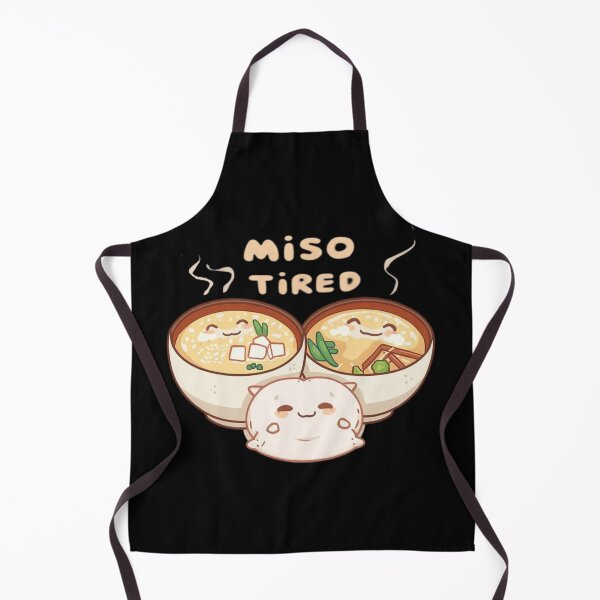 Item preview, Miso Tired – Cute Kawaii Ramen Bowl for Food designed and sold by Tomasz Siennicki.