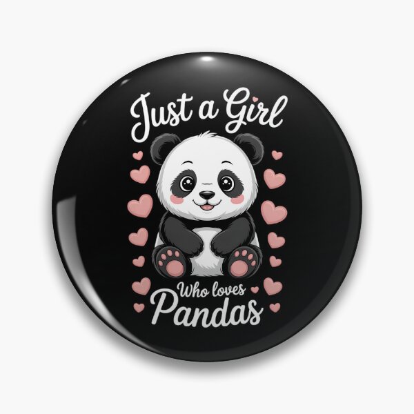 Item preview, Just A Girl Who Loves Pandas designed and sold by FaithAbbott.