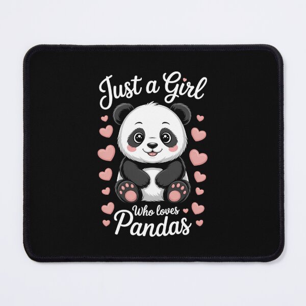 Item preview, Just A Girl Who Loves Pandas designed and sold by FaithAbbott.