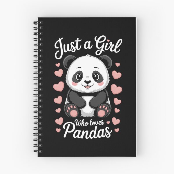 Item preview, Just A Girl Who Loves Pandas designed and sold by FaithAbbott.