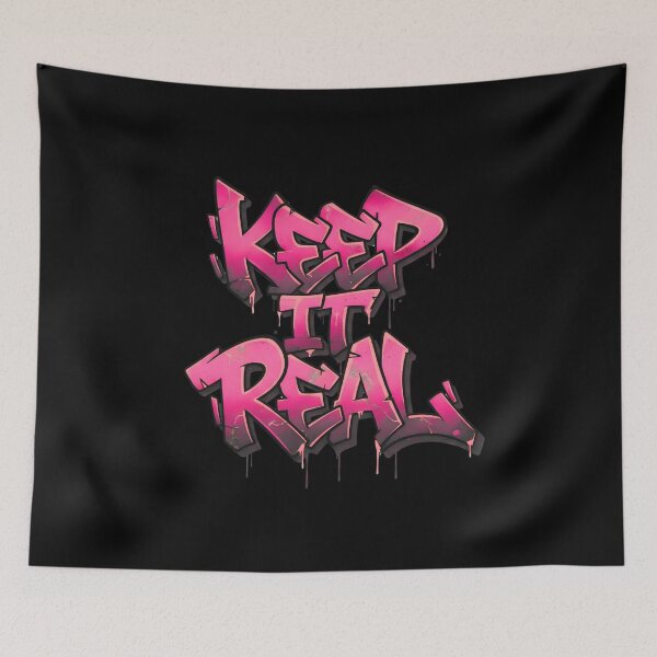 Item preview, Keep it Real | Street Art Inspired  designed and sold by typoinspired.