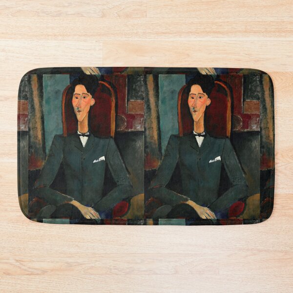 Item preview, Portrait of Jean Cocteau by Amedeo Modigliani: Modernist École de Paris Print designed and sold by artofuniverse.