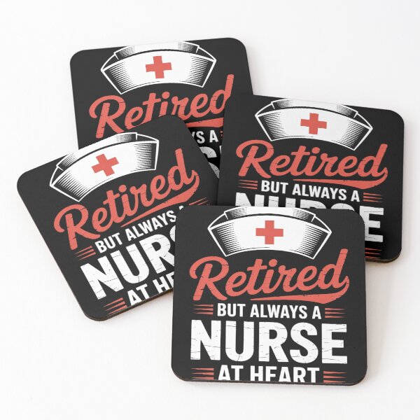 Item preview, Retired But Always a Nurse at Heart  designed and sold by MyzoToyota.