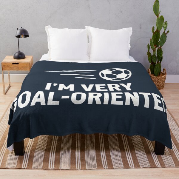 Item preview, Football I'm Very Goal-Oriented designed and sold by HowToCanadian.