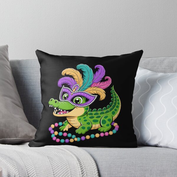 Artikelvorschau, Mardigator Mardi Gras Alligator Süß entworfen und verkauft von Morphologiona.