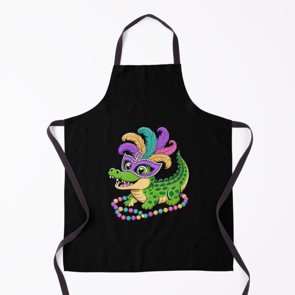 Item preview, Mardigator Mardi Gras Alligator Cute designed and sold by Morphologiona.