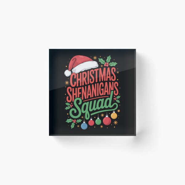 Item preview, Christmas Shenanigans Squad designed and sold by cosmicncozyS.