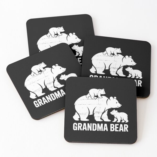 Item preview, Grandma Bear Mothers Day Funny Two Cub Kids Grandmom designed and sold by Morphologiona.