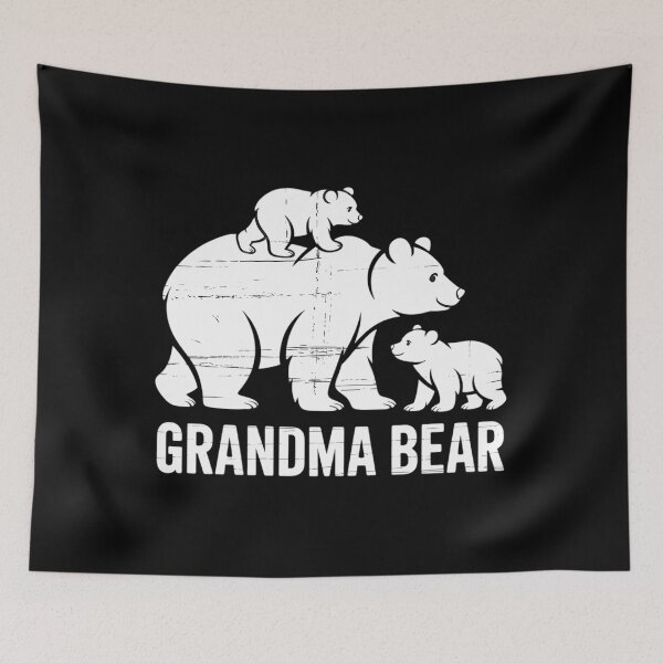 Item preview, Grandma Bear Mothers Day Funny Two Cub Kids Grandmom designed and sold by Morphologiona.