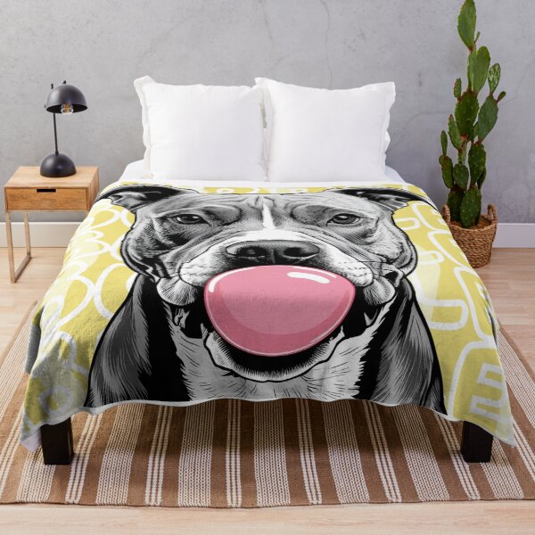 Item preview, America Staffordshire Terrier Chewing Gum Bubble Colorful designed and sold by Brinax.