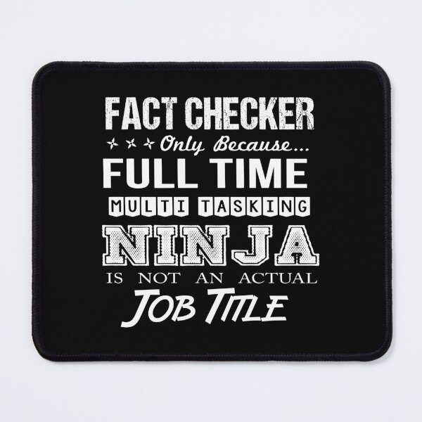 Item preview, Fact Checker designed and sold by liviawong435.