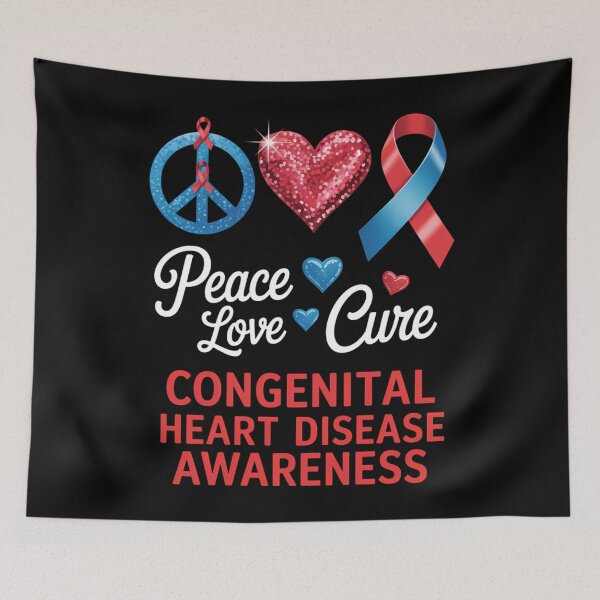 Item preview, Congenital Heart Disease Awareness designed and sold by cosmicncozyS.