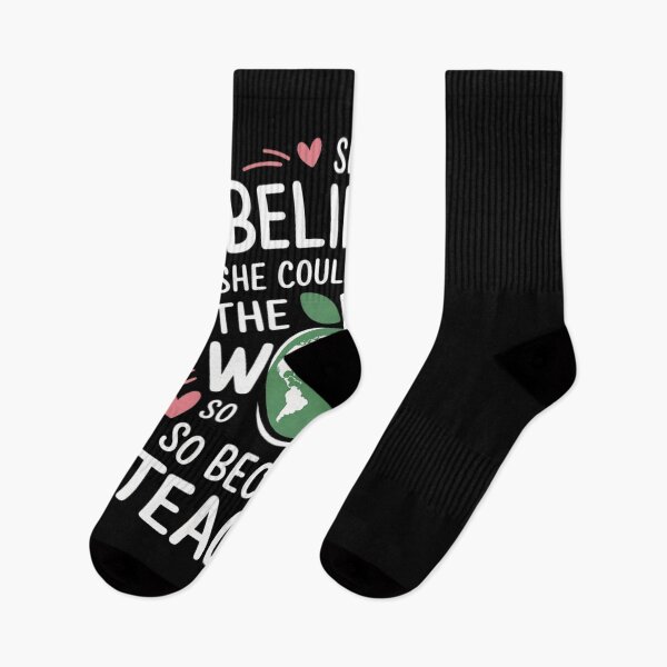 Item preview, She Believed She Could Change The World Teacher  designed and sold by NailMolisa.
