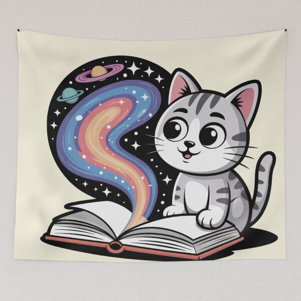 Item preview, Guardian Cat and the Magic Book designed and sold by Mr-wow.