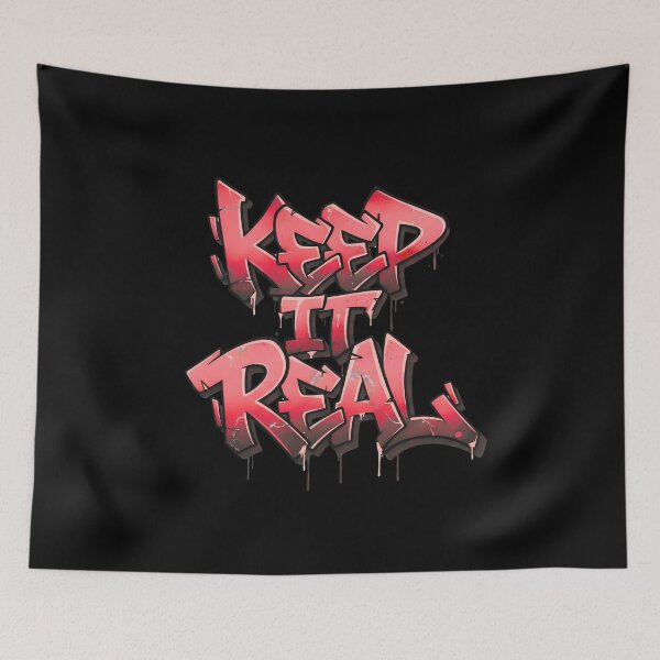 Item preview, Keep it Real | Street Art Inspired  designed and sold by typoinspired.