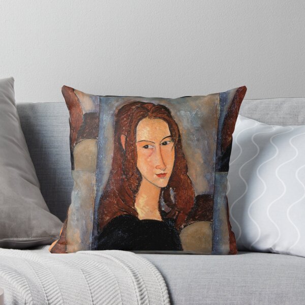 Item preview, Portrait of Jeanne Hebuterne in Profile by Amedeo Modigliani: Modern Classic Poster designed and sold by artofuniverse.