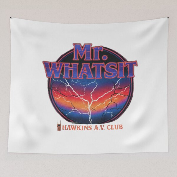Item preview, Mr. Whatsit Typography | 80s Sci-Fi Horror Inspired Text Design designed and sold by Fandom Universe.
