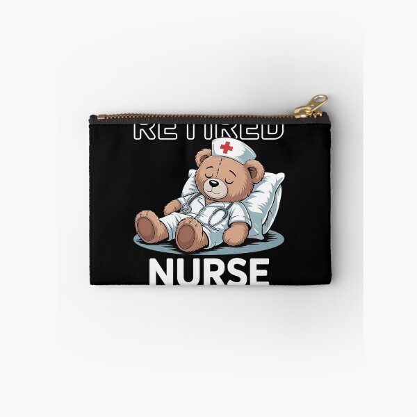 Item preview, Retired Nurse Bear – Cute Relaxing Bear Nursing Retirement designed and sold by MyzoToyota.