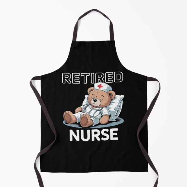 Item preview, Retired Nurse Bear – Cute Relaxing Bear Nursing Retirement designed and sold by MyzoToyota.
