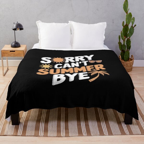Item preview, Sorry Can't Summer Bye Funny Sarcastic Camping Teacher designed and sold by NailMolisa.