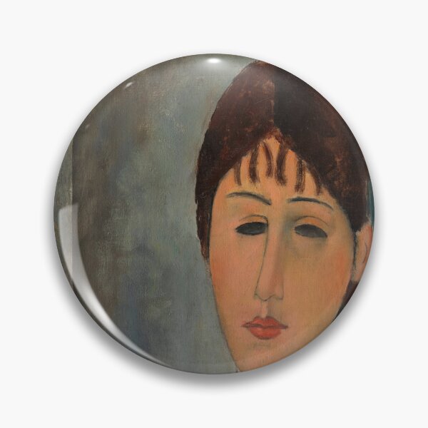 Item preview, Portrait of Mme Zborowska by Amedeo Modigliani: Modernist Fine Art Poster designed and sold by artofuniverse.