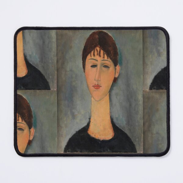 Item preview, Portrait of Mme Zborowska by Amedeo Modigliani: Modernist Fine Art Poster designed and sold by artofuniverse.