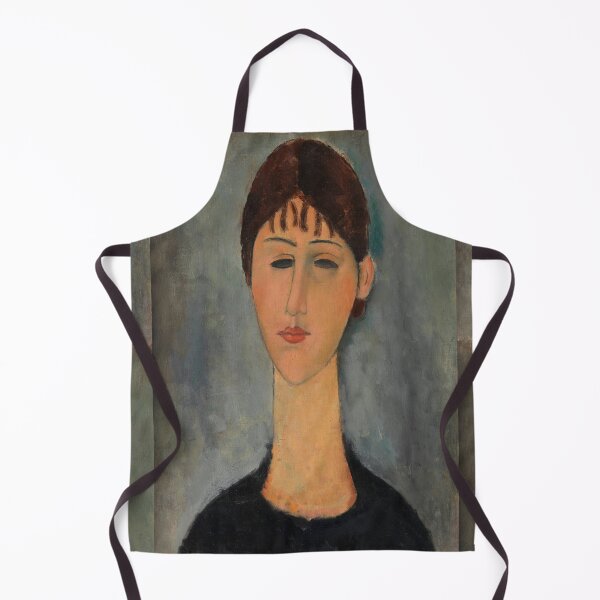 Item preview, Portrait of Mme Zborowska by Amedeo Modigliani: Modernist Fine Art Poster designed and sold by artofuniverse.