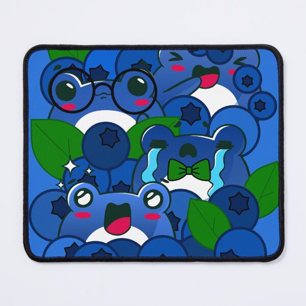 Item preview, Blueberry Frog Emotions - Kawaii Cute Fruit Froggy Moods designed and sold by Kanniax.