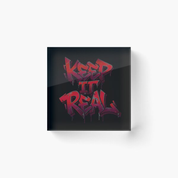 Item preview, Keep it Real | Street Art Inspired  designed and sold by typoinspired.
