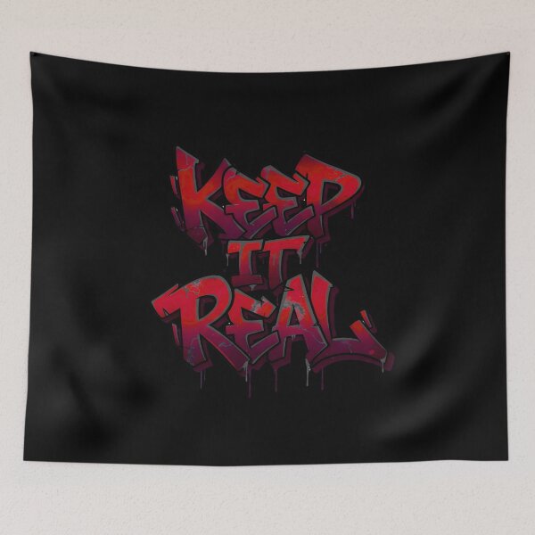 Item preview, Keep it Real | Street Art Inspired  designed and sold by typoinspired.