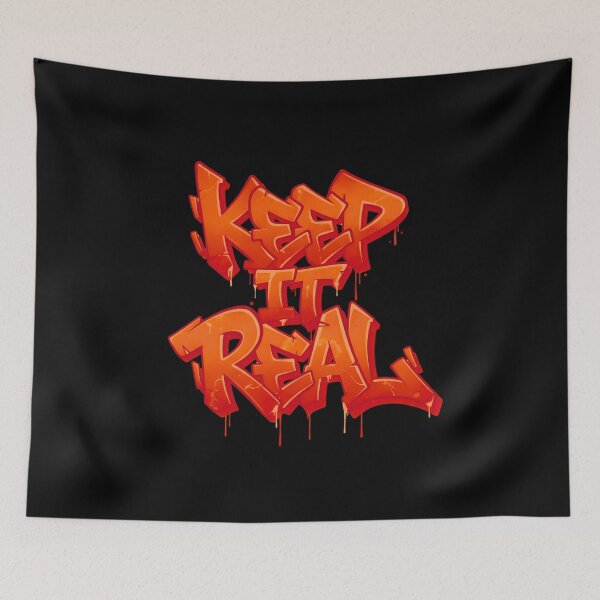 Item preview, Keep it Real | Hip Hop Street Style designed and sold by typoinspired.
