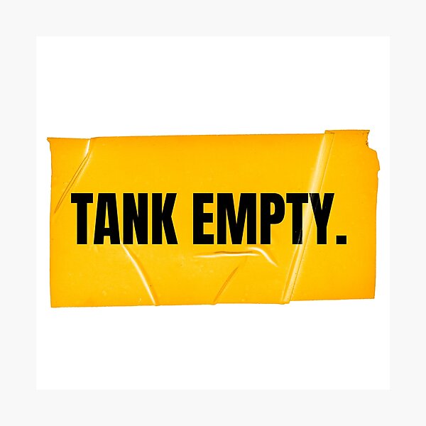 Item preview, Tank Empty designed and sold by Wow.Monique.