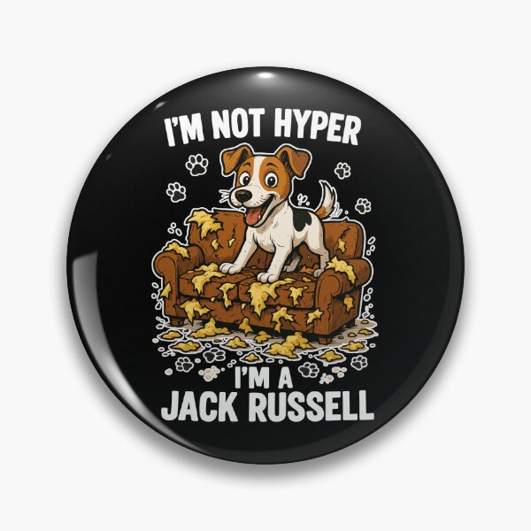 Item preview, Jack Russell Terrier funny hyperactive gift designed and sold by Pineapple-Tree.