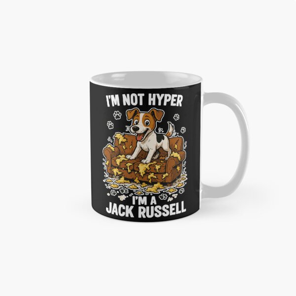 Item preview, Jack Russell Terrier funny hyperactive gift designed and sold by Pineapple-Tree.