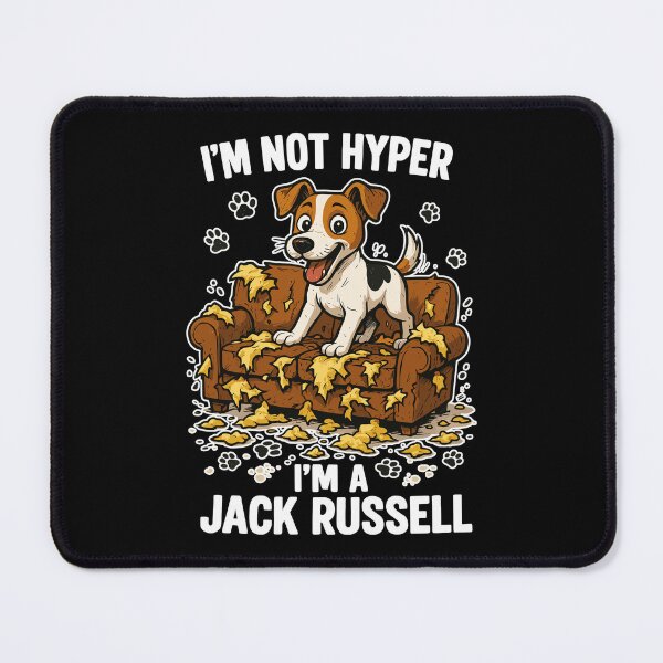 Item preview, Jack Russell Terrier funny hyperactive gift designed and sold by Pineapple-Tree.