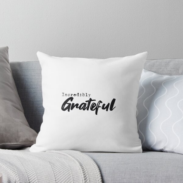 Item preview, Incredibly Grateful – Positive Affirmation, Inspirational Quote, Motivational Gift designed and sold by Dharaamagnetiix.