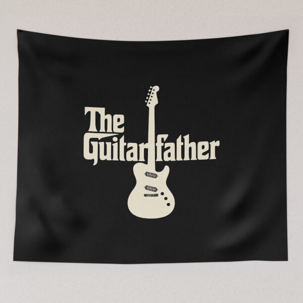 Item preview, Fathers Day The Guitar-father Musician Guitarist Dad Gift designed and sold by andreaswest.