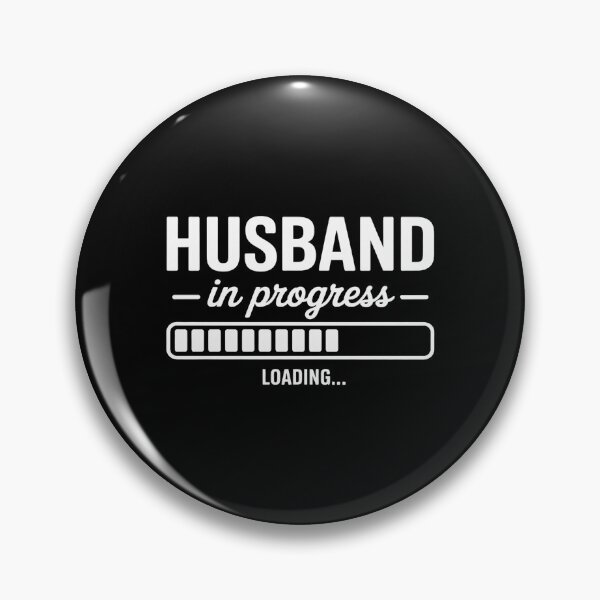 Item preview, Husband In Progress Engaged Engagement Announcement Married designed and sold by andreaswest.