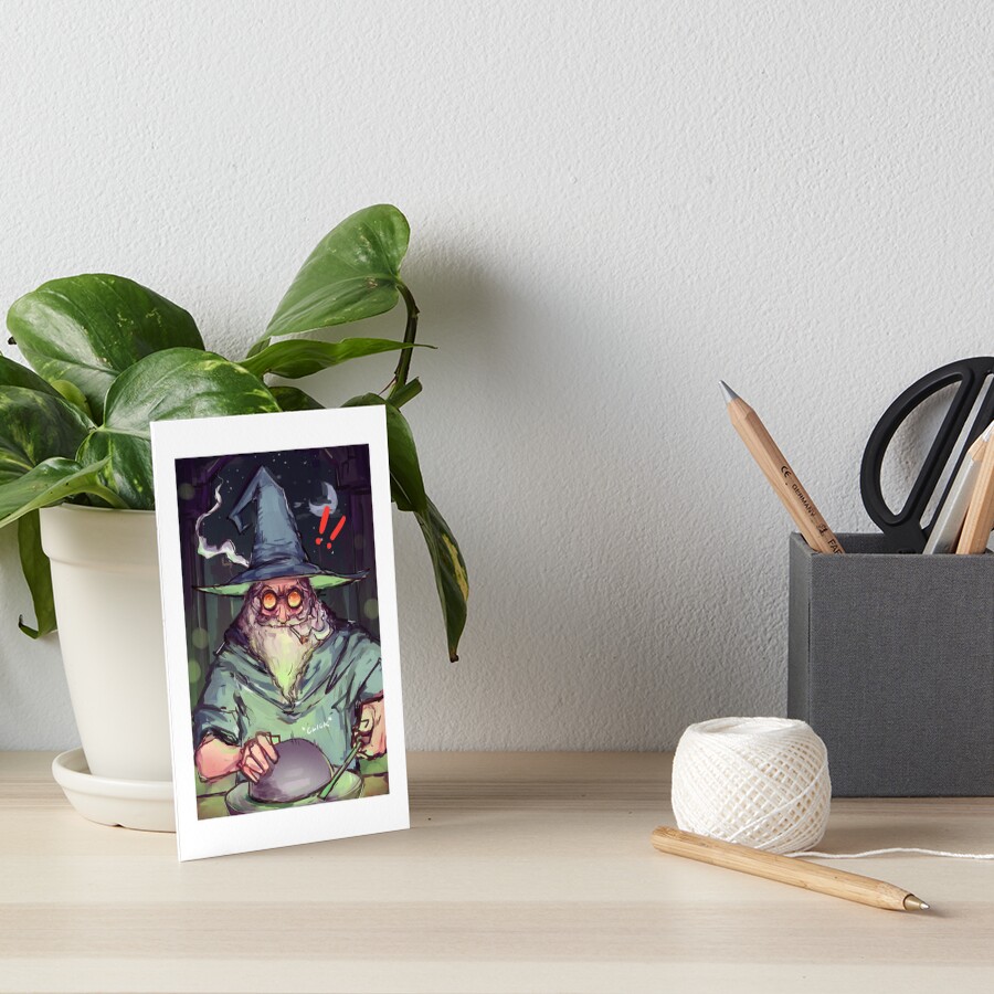Item preview, Art Board Print designed and sold by monkeyzero010.