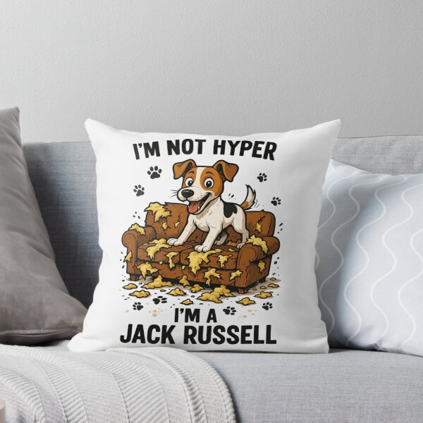 Item preview, Jack Russell Terrier funny hyperactive gift designed and sold by Pineapple-Tree.