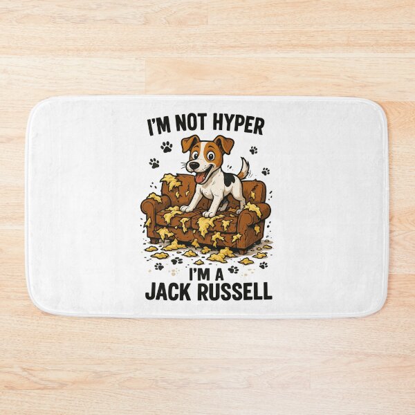 Item preview, Jack Russell Terrier funny hyperactive gift designed and sold by Pineapple-Tree.