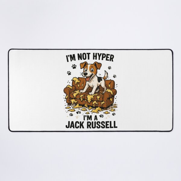 Item preview, Jack Russell Terrier funny hyperactive gift designed and sold by Pineapple-Tree.