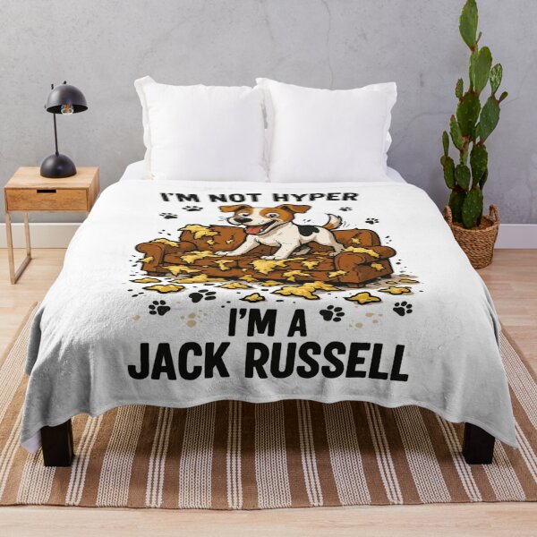 Item preview, Jack Russell Terrier funny hyperactive gift designed and sold by Pineapple-Tree.