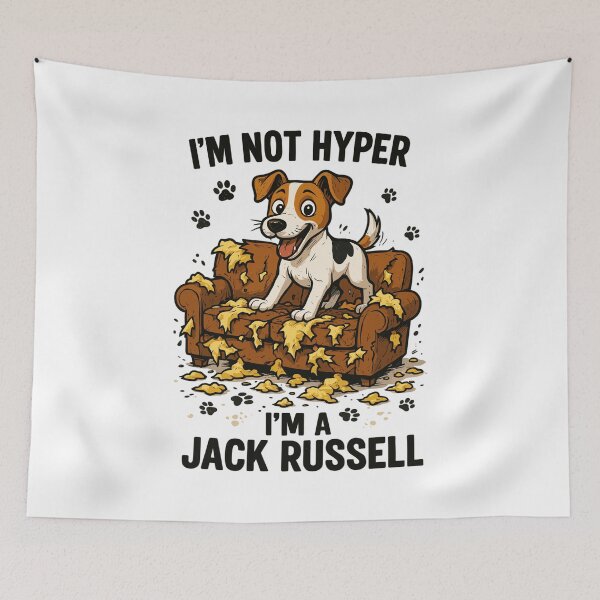 Item preview, Jack Russell Terrier funny hyperactive gift designed and sold by Pineapple-Tree.