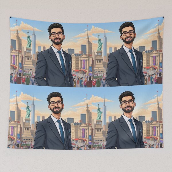 Item preview, Zohran Mamdani designed and sold by casamomo.