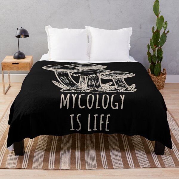Item preview, Mycology Is Life Minimal Mushroom Quote designed and sold by nipunifekniy.