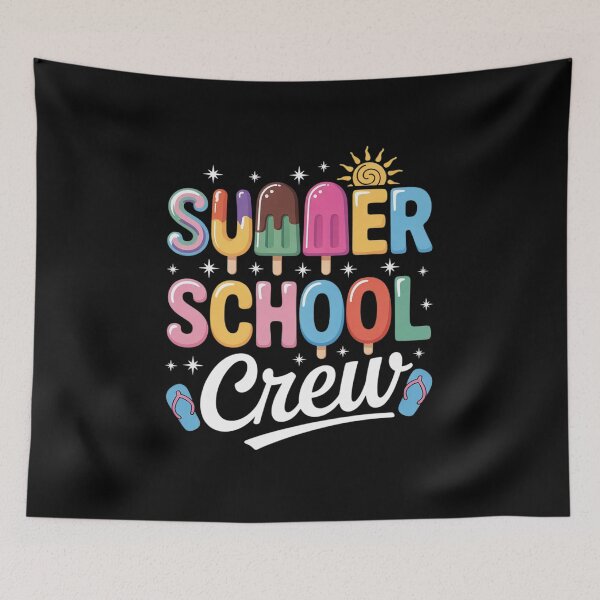 Item preview, Summer School Crew Last Day Of School Cute Popsicle Teacher designed and sold by NailMolisa.