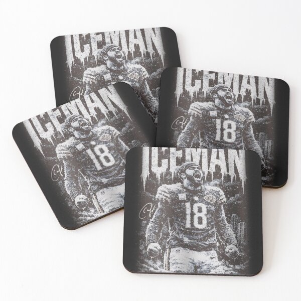 Item preview, Caleb Williams Iceman Game Day Football  designed and sold by GallegosLandin.