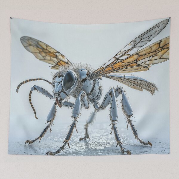 Item preview, Futuristic Robotic Wasp designed and sold by DavidePoggio.