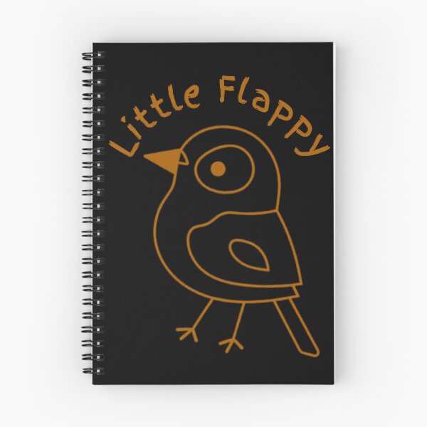 Item preview, Little Flappy – Cute Bird Line Art designed and sold by Migiteart.